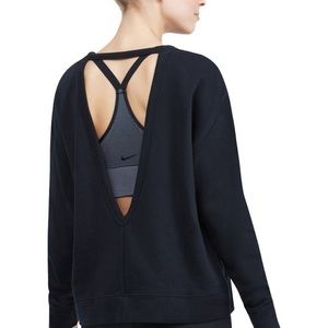 Nike Dri Fit Black Sweatshirt